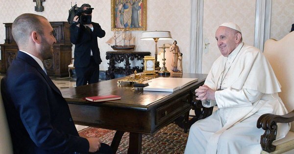 La Nación / Papa se reunió con ministro argentino
