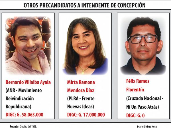Son diez candidatos en Concepción que buscan la intendencia