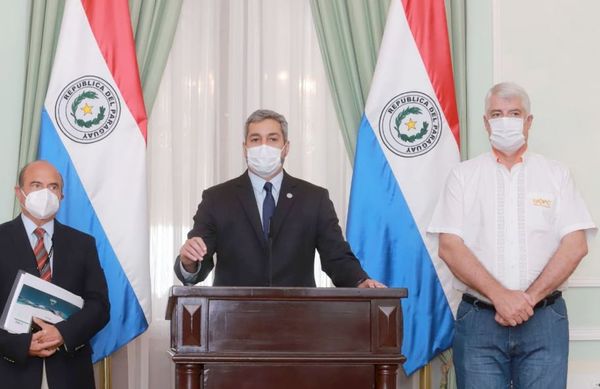 Presionado, Abdo ordena que fondos de Itaipú se destinen a la lucha covid - Nacionales - ABC Color