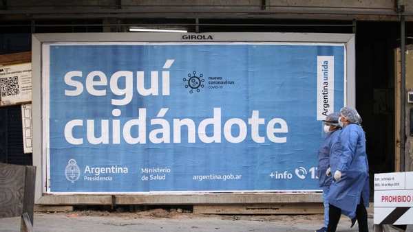 Toque de queda en Argentina