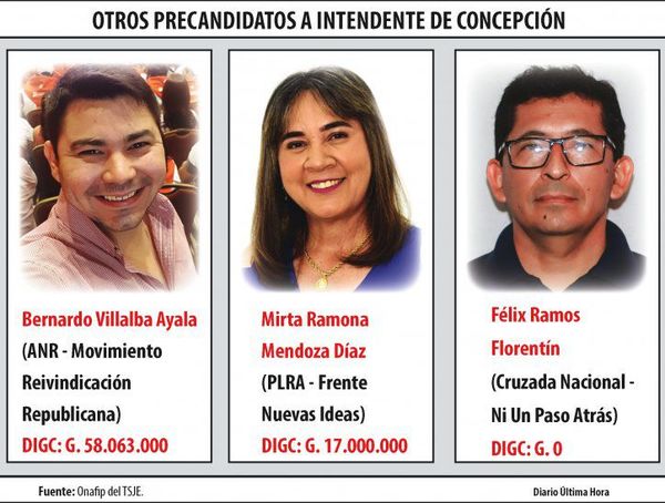 Son diez candidatos en Concepción que buscan la intendencia