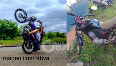 Policía Militar arresta joven realizando GRAU en una vía pública en Ponta Porã