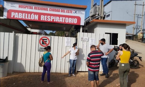 Persiste ocupación total de camas en Alto Paraná por Covid