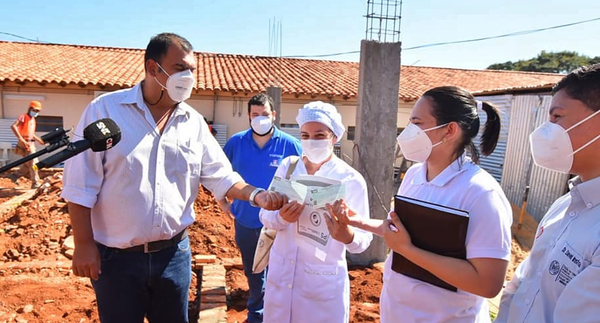 Gobernación entrega importante aporte al Hospital de Caazapá - Noticiero Paraguay