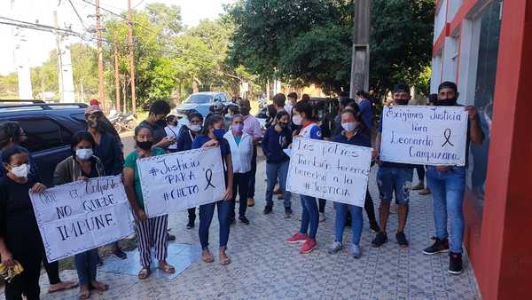 Pobladores de saladillo exigen justicia por la muerte de un joven