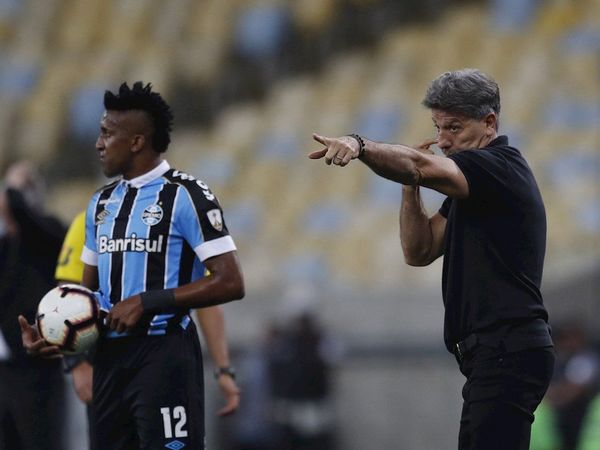 Gremio anuncia la salida del técnico Renato Gaúcho