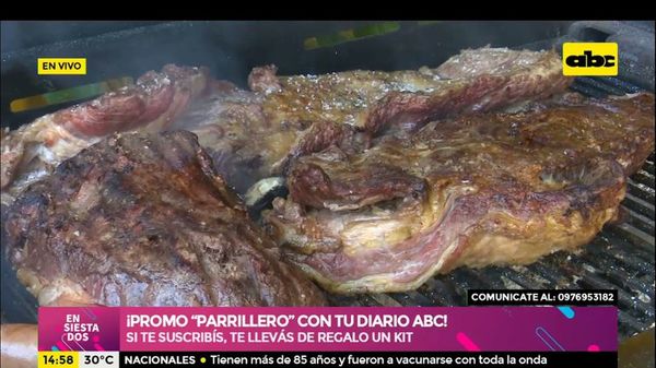 ¡Promo “Parrillero” con tu diario ABC! - Ensiestados - ABC Color