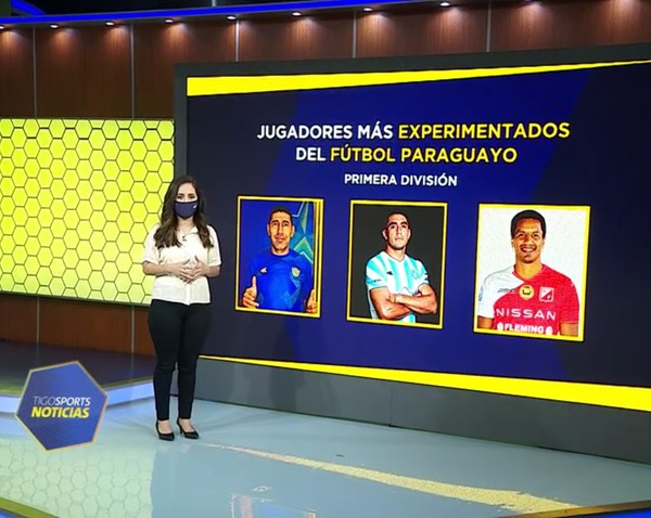 Grandes figuras entre los más experimentados del fútbol paraguayo