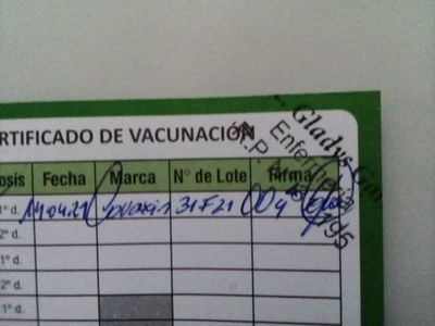 Una doctora denunció que dieron su vacuna antiCovid a otra persona