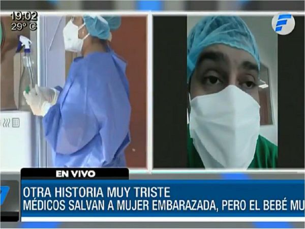 Bebé falleció tras complicaciones de la madre por coronavirus