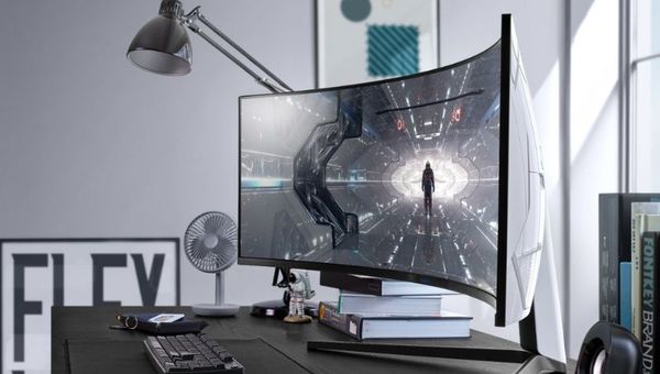 Samsung Odyssey G9: el monitor gamer curvo que replica el aspecto del ojo humano
