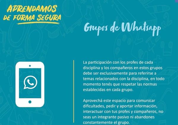 MEC insta a seguir las clases por Whatsapp - Nacionales - ABC Color