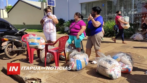 ENTREGA DE KITS DE VÍVERES PARA COMERCIANTES SERÁ ESTE SÁBADO.