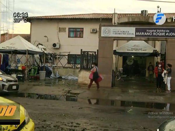 Lluvias y granizos ocasionan destrozos en Hospital de MRA