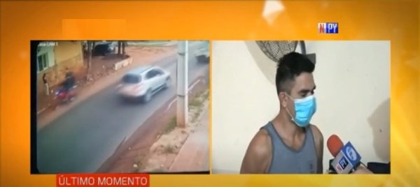 Detienen a supuesto motochorro que baleó a joven | Noticias Paraguay