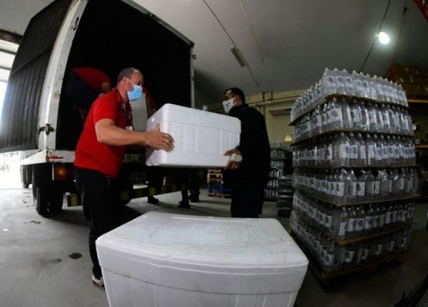 Salud recibe insumos y medicamentos de la cooperación de Estados Unidos