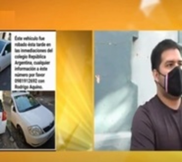 Le robaron el auto, luego delincuentes lo llamaron a extorsionarlo - Paraguay.com