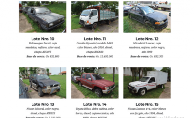 Diario HOY | Critican mal estado de bienes subastados por Senabico: “Las cosas lindas muestran para la TV nomas”