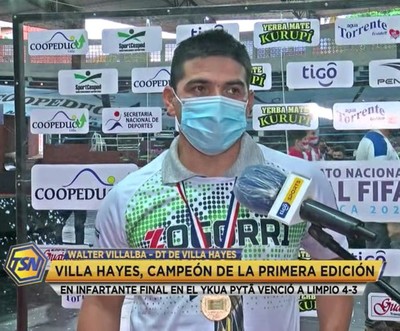 Villalba aplaude el sacrificio de su equipo