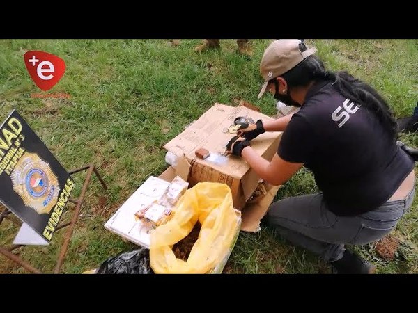 INCAUTAN ESTUPEFACIENTES Y HASTA SEMILLAS DE DROGAS EN VIVIENDA DEL B° LA AMISTAD