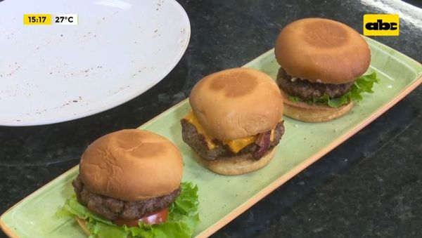 ¡A cocinar! - Hamburguesas caseras - Ensiestados - ABC Color