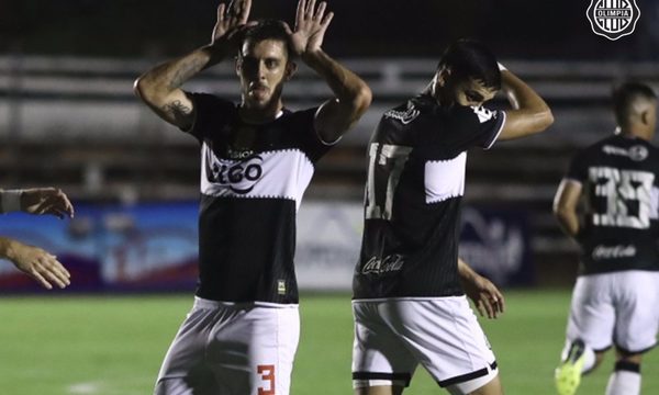 Olimpia se impone en el Parque antes de su debut en Libertadores