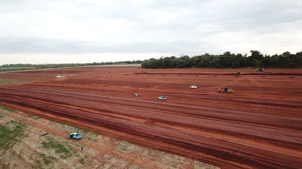 Con trabajos de movimiento de suelo está la futura Subestación Yguazú 500 kV - Nacionales - ABC Color
