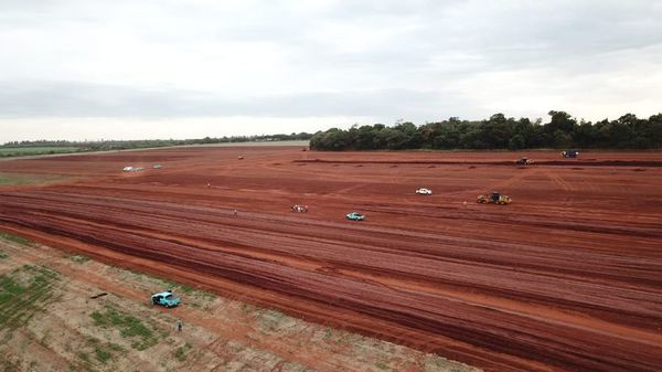 Con trabajos de movimiento de suelo está la futura Subestación Yguazú 500 kV - Nacionales - ABC Color