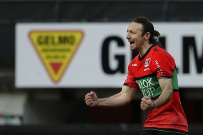 Édgar Barreto, héroe en la victoria del NEC con un gol sobre la hora