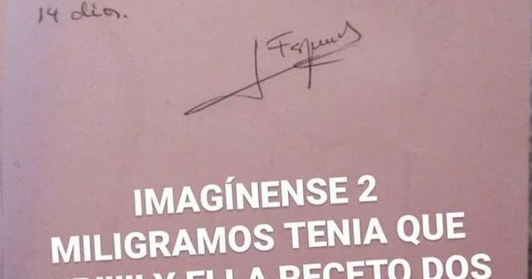 La Nación / Caso flúor: abogado de odontóloga dice que la receta de su cliente no es la que se administró