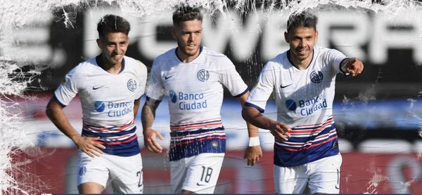 Ángel Romero anota en el empate de San Lorenzo ante Argentinos Juniors