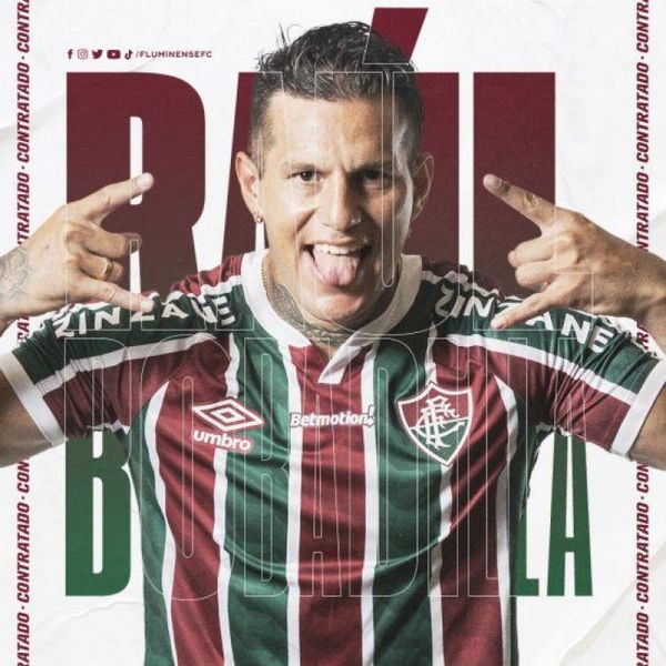 Raúl Bobadilla es nuevo refuerzo de Fluminense