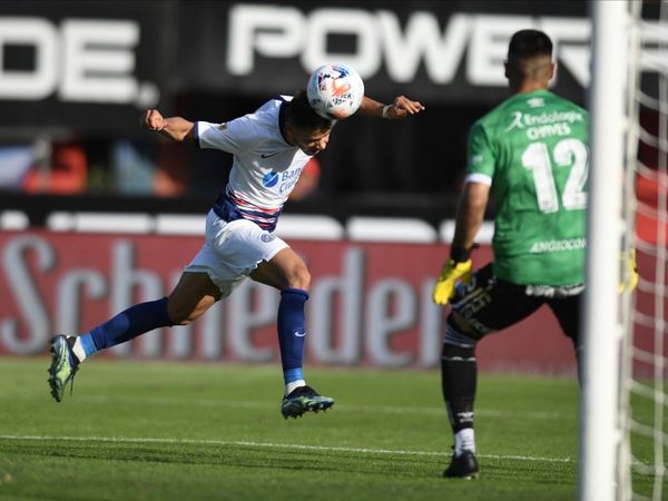 Gol de Ángel Romero en empate de San Lorenzo