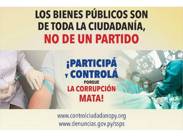 Con una campaña alientan a control de los bienes públicos