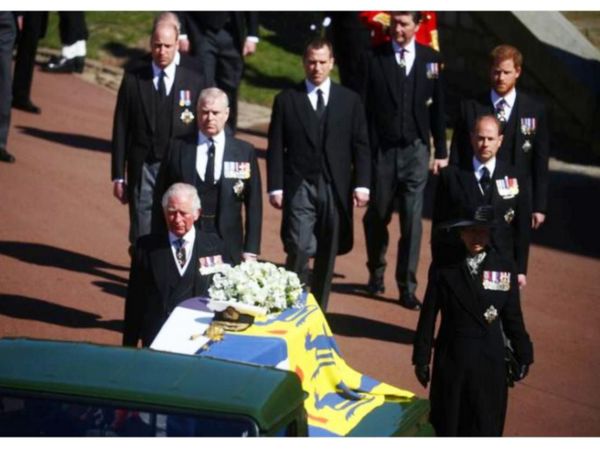 El funeral de Felipe de Edimburgo