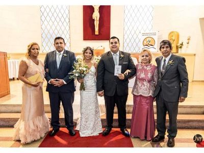 La unión matrimonial de Kathia y Esteban Elías