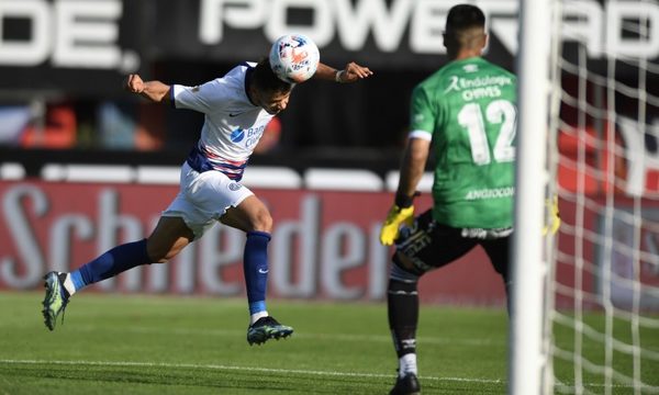 El gol de Ángel Romero en el empate de San Lorenzo de Almagro
