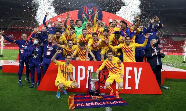 Barcelona conquista su 31° Copa del Rey gracias a un Messi exorbitante