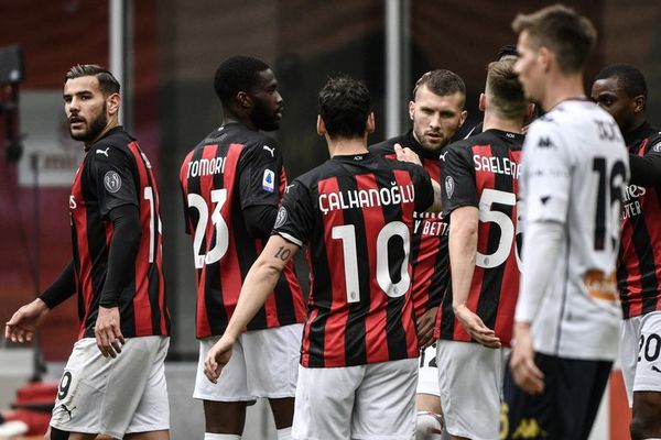 Milán gana en casa y rompe una racha negativa de seis partidos - Fútbol - ABC Color