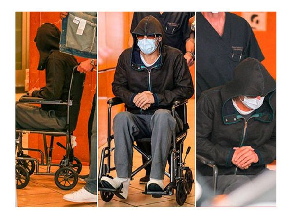 Brad Pitt quebranta por aparecer en silla de ruedas
