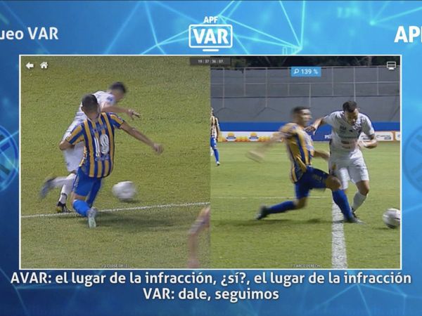 APF da a conocer video del VAR tras polémico penal