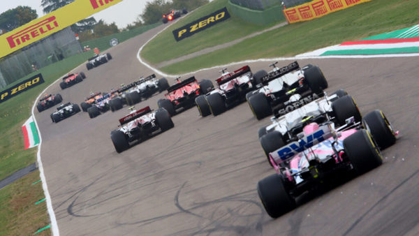 Se produce un fuerte choque en el Gran Premio de Emilia Romaña de Fórmula 1 | Ñanduti