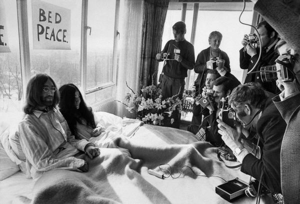 John Lennon, Yoko Ono y una grabación de“Give Peace a Chance” nunca antes vista