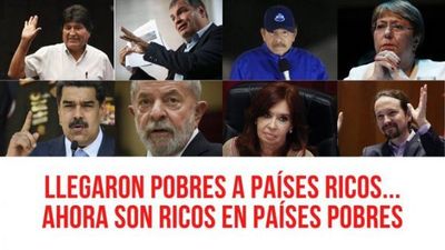 De pobres a ricos: Un denominador común de la izquierda