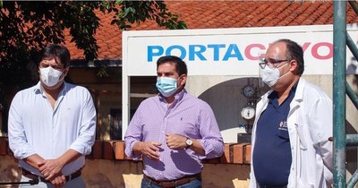 La Nación / En tiempo récord, Baruja habilita ampliación de sistema de oxígeno en hospital de Quiindy