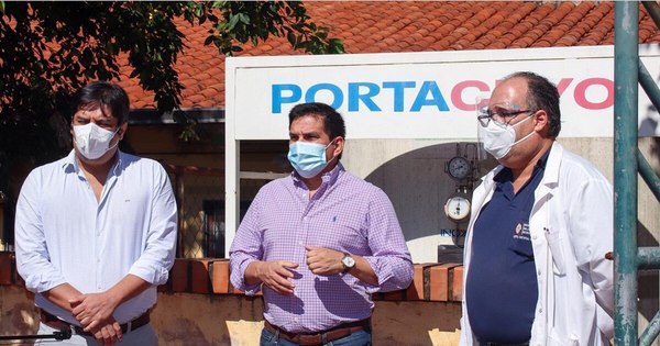 La Nación / En tiempo récord, Baruja habilita ampliación de sistema de oxígeno en hospital de Quiindy