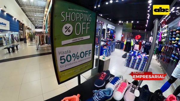 Mundo Empresarial: El “Shopping Off” se desarrolló el sábado 17 y domingo 18 de abril - Mundo empresarial - ABC Color