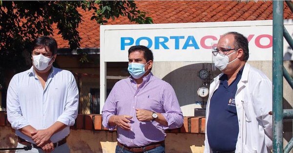 La Nación / Amplían sistema de oxígeno en el hospital de Quiindy