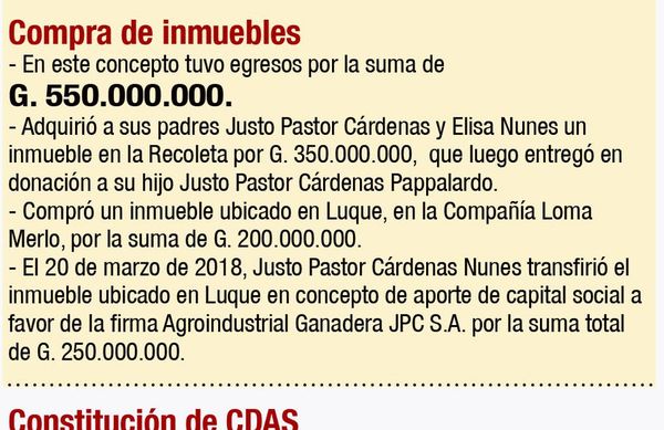 Extitular del Indert lavó US$ 180.700 a través de la sucesión de su madre - Nacionales - ABC Color