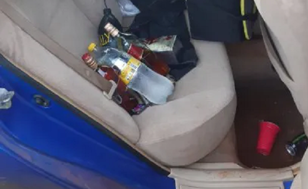Jóvenes alcoholizados fueron aprehendidos tras darse a la fuga - Noticiero Paraguay